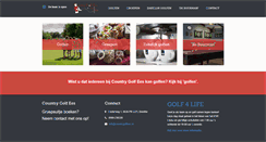 Desktop Screenshot of countrygolfees.nl